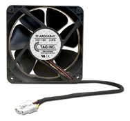 12VDC Fan for Argus Rectifier Cabinet